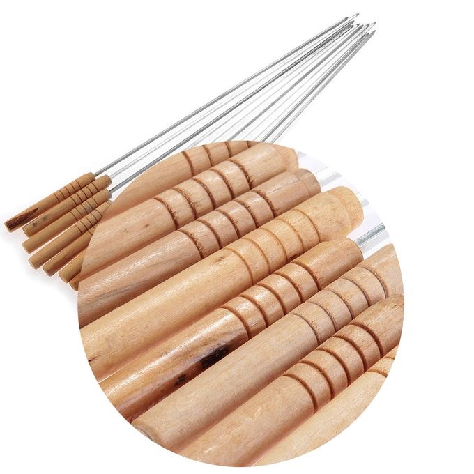 CM BBQ Square Skewers For Kebab -12pcs