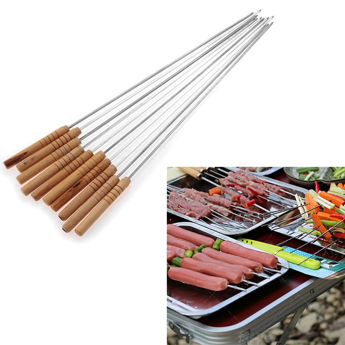 CM BBQ Square Skewers For Kebab -12pcs