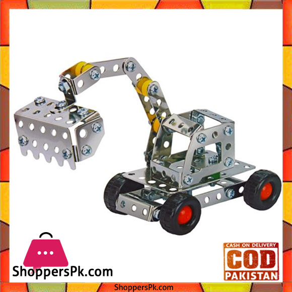 Alloy Building Block 242 Pieces Silver
