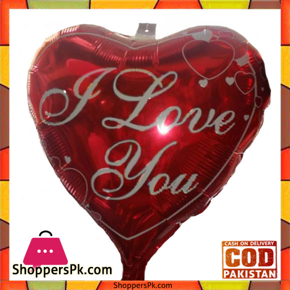 I Love You Heart Balloon