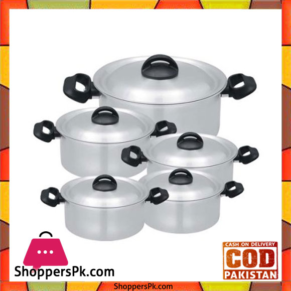 Bravo Bakelite Handle Set – 441 | 5 Pieces Set | Cooking Pots