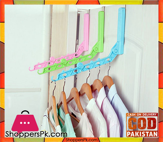 Door Hanging Foldable Clothes Hanger