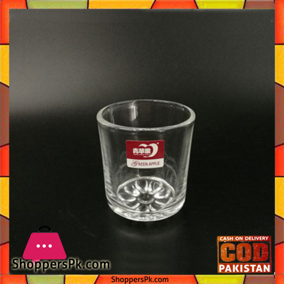 Green Apple Mini Glass 70ML Six Pack Set Y1501