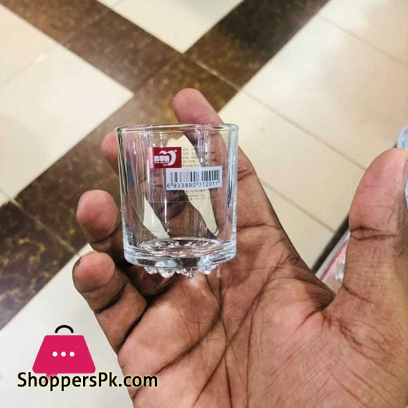 Green Apple Mini Glass 70ML Six Pack Set Y1501