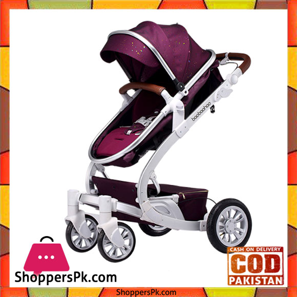 High Quality Luxury Baobaohao Baby Stroller Purple And Blue