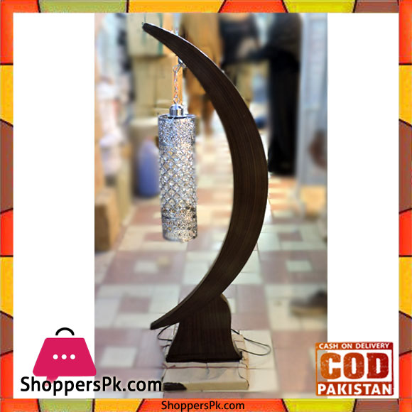 High Quality Wooden Floor Lamp Moon Style