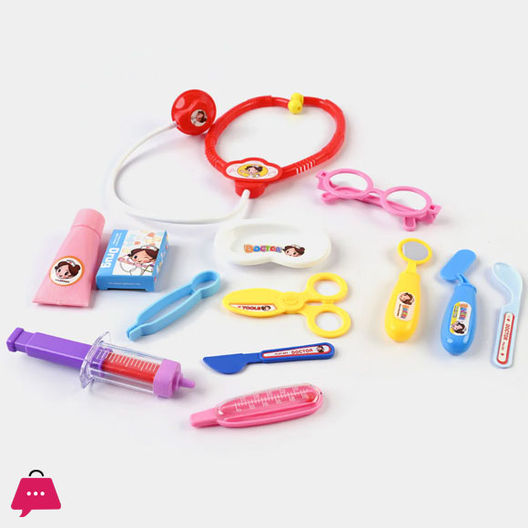 Kids Doctor Role Play Toy Set of 14
