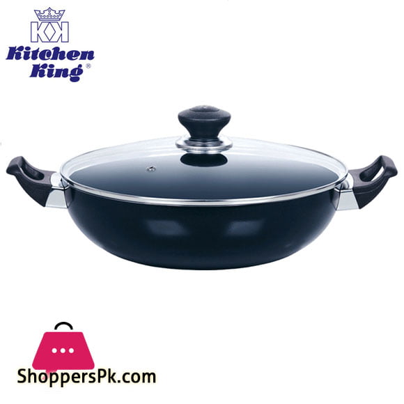 Kitchen King karai Imperial Classic Wok Glass Lid – 20cm