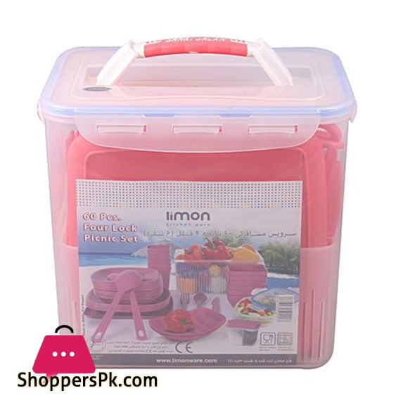 Limon Picnic Set 60 Pieces ( 6 Person )
