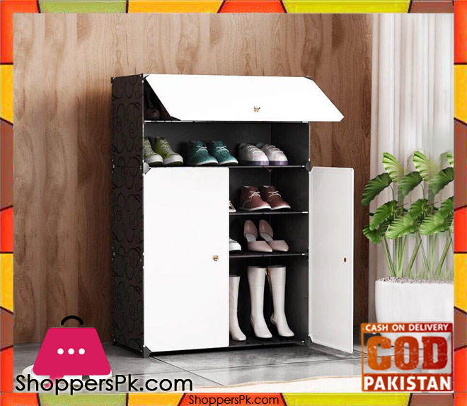 Multi Purpose Diy Cabinet Black and White