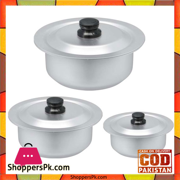 Bravo Silvano Set – 481 | 3 Pots Set