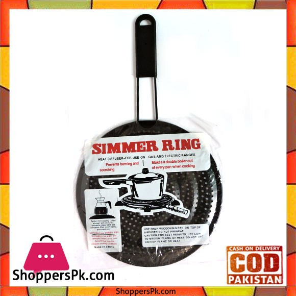 Simmer Ring Heat Diffuser For Gas 8 Inch