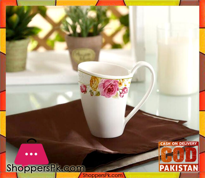 Solecasa Flower Print Mug Set Six Pieces L2
