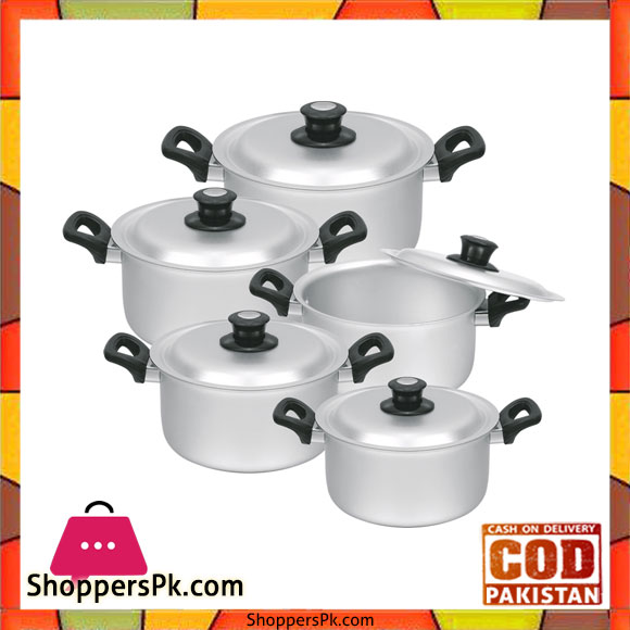 Sonex Bakelite Handle Set – 5 Pots Set