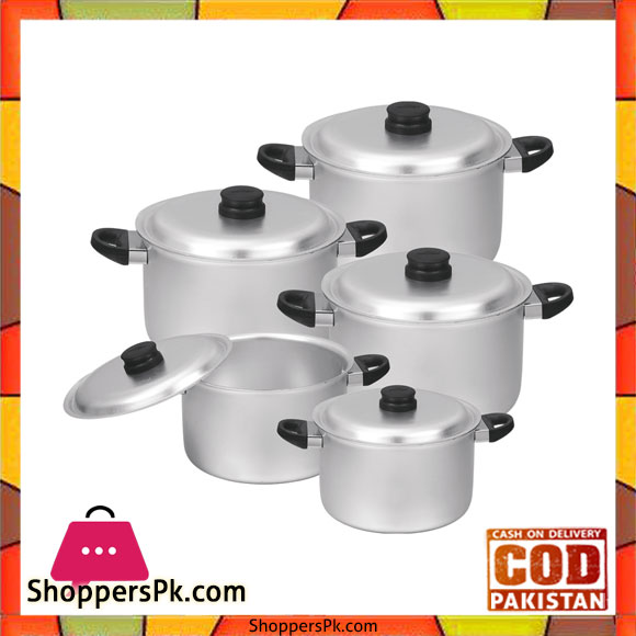 Sonex Bakelite Handle Stock Pot Set – Anodized