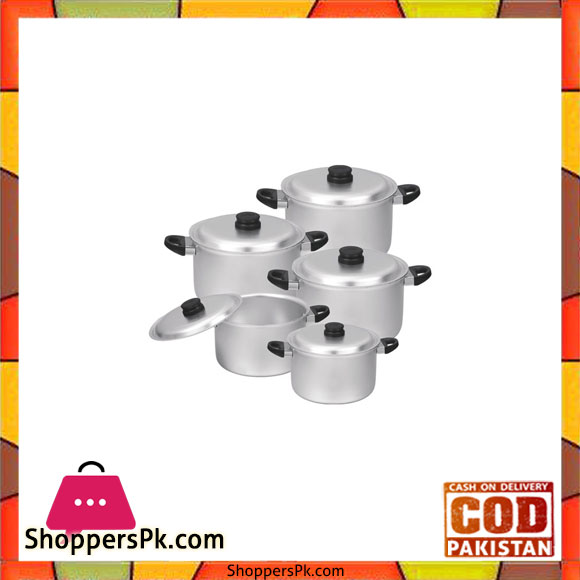 Sonex Bakelite Handle Stock Pot Set – 50809 – Anodized
