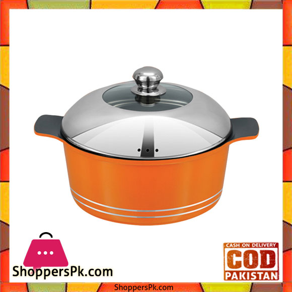 Sonex Splendor Cooking Pot – Die-Cast | Ceramic Coating - 32 cm