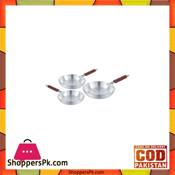 Sonex Traditional Frying Pan – 50309 | 3 Pieces Set