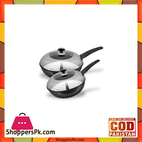 Sonex Splendor Wok – Alloy Cast – Ceramic Coating - 30 cm
