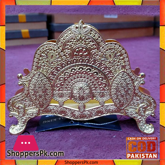 Victoria Napkin Holder in Antique Pewter 0021