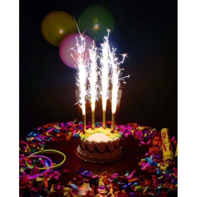 Birthday Party Sparkling & Fountain Candles