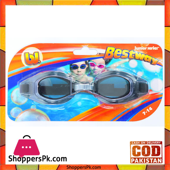 Bestway Junior swimming Crystal Clear Goggles 21049 For 7-14 Year Kids