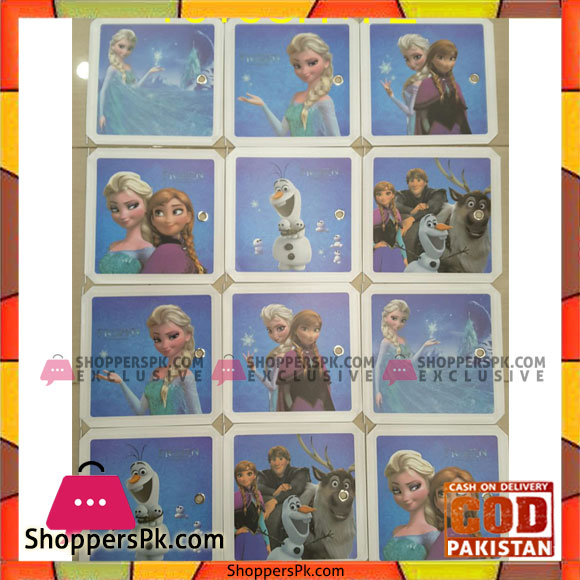 Frozen 12 Plastic Portable Cube Cabinet