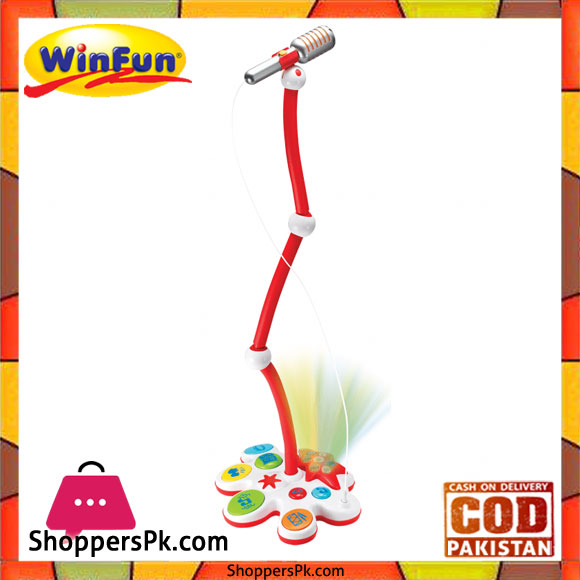 winfun Beat Bob Lets Jam Microphone with Stand