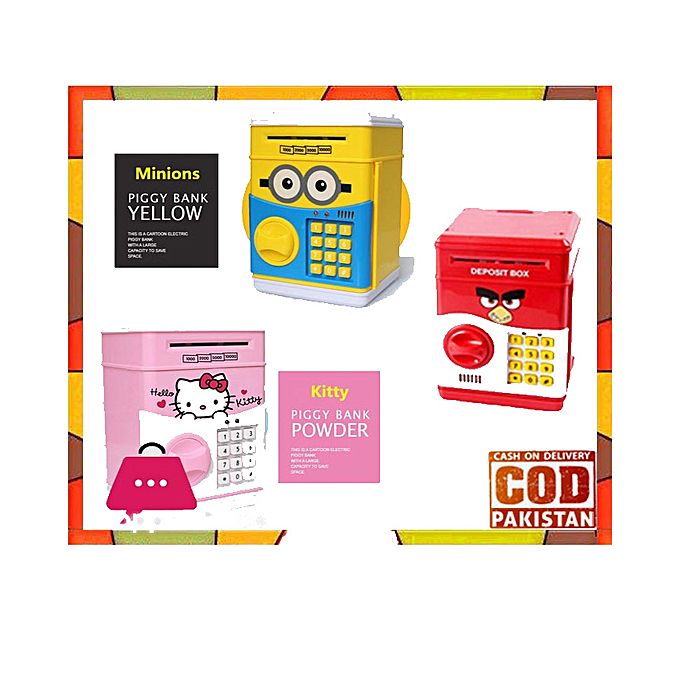 ZeeGee Electronic Mini ATM Machine Money Box