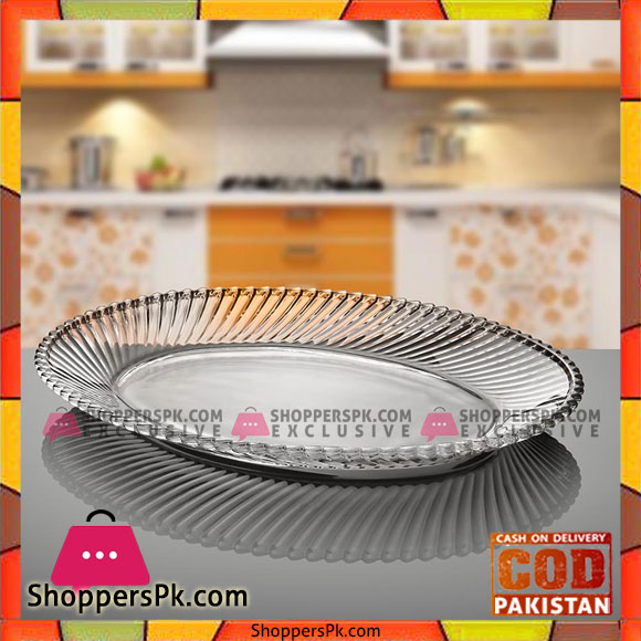Diamond Oval Plate 2 Piece B3