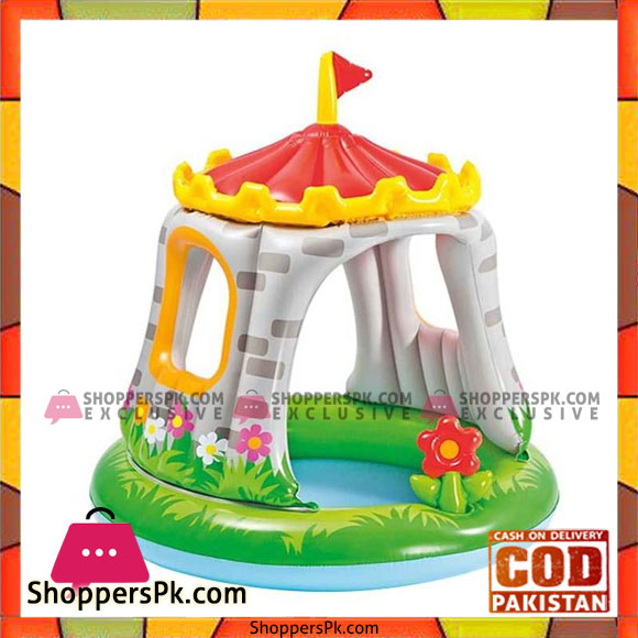 Intex Royal Castle Baby Pool Box Package - 48 Inch - Age 1 to 3 - - 57122