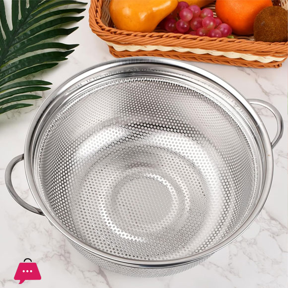 Stainless Steel Colander - Strainer 27 CM