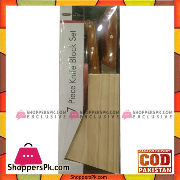 7Pcs Knife Block Set