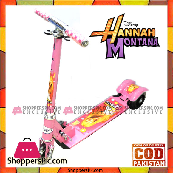 Disney Hannah Montana Wheel Scooty For Kids 3 to 10 Years Kids