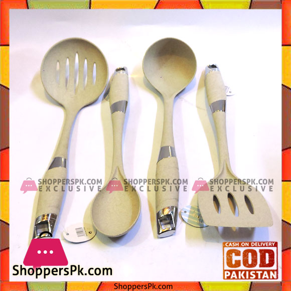 Non- Stick Cookware Kitchen Cooking Utensils Heat-Resistant - 4 Pcs