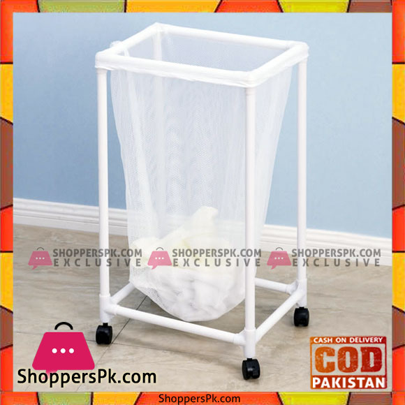 Plastic Lundry Basket with Wheels YLT-0405E