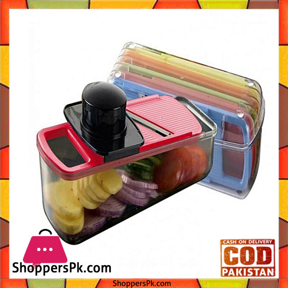 Anex AG-08 - Deluxe Vegetable Cutter - 5 Blades