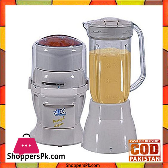 Anex AG-1045 - Chopper Blender - White