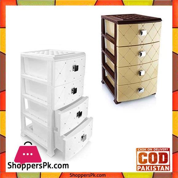 4 Layer Plastic Drawer Nigin 1364
