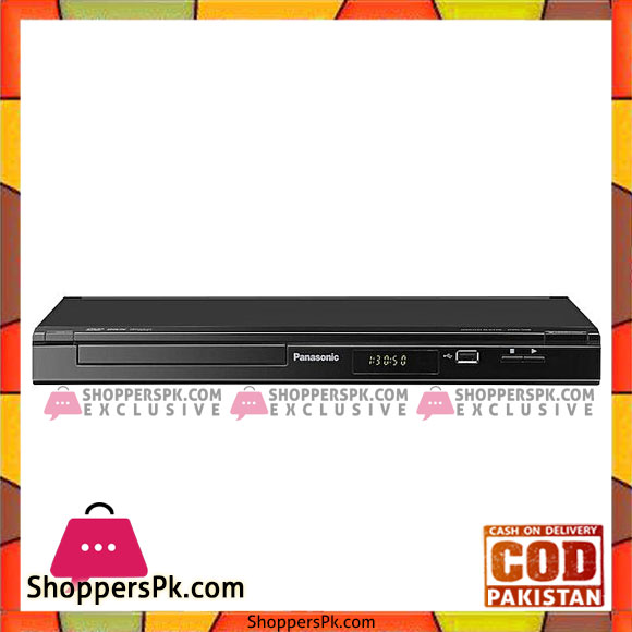 Panasonic DVD-S500GFK - DVD Player - Black