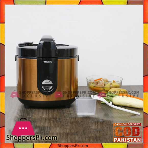 Philips 2 liter rice cooker HD3132 68 Gold