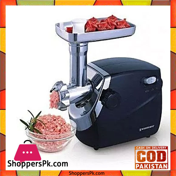 WESTPOINT WF-3040 MEAT MINCER (NEW MODEL) – BLACK