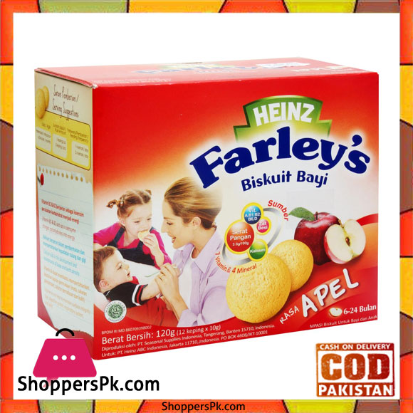 Heinz Farleys Baby Biscuit Apple