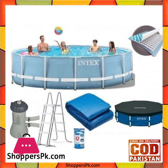 Intex New Prism Swimming Pool -457X122 Cm - 28736