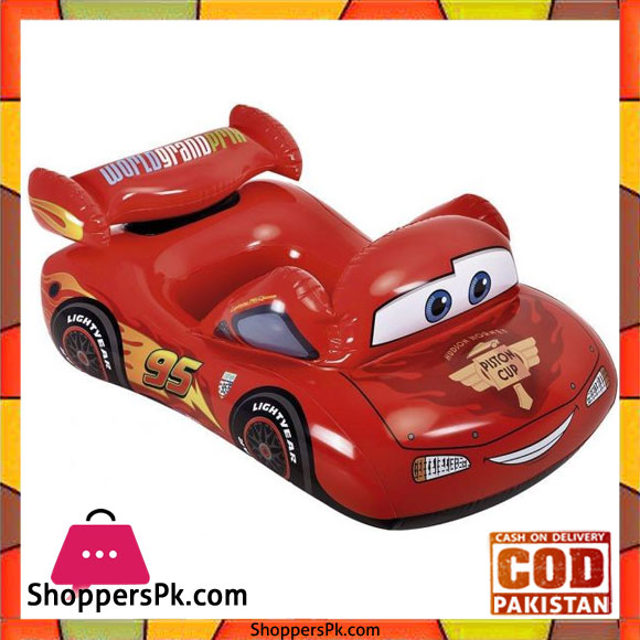 Intex Disney Car Inflatable Boat -20.3 x 5.1 x 24.1 inch cm - 58391