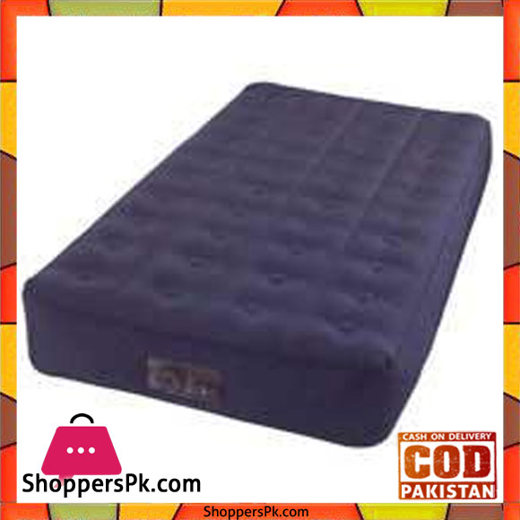 Intex Inflatable Mattress One And A Half With Built In USB 12V Pump Inflatable Mattress -102 191 23 cm- 68724