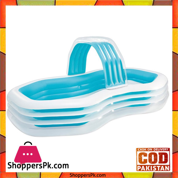 Intex Piscina Family Cabana, 310 x -188 x 130 inch cm Blue - 57198
