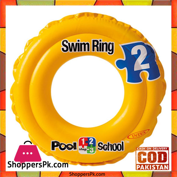 Intex Pool School Step Swim Ring Diameter -51 cm - 58231