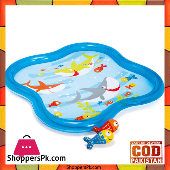 Intex Pool Underwater World With A Fountain -140 x 140 x 11 inch - 57126