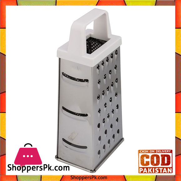 Prestige 4 Way Box Grater Silver & White 54050(59101)